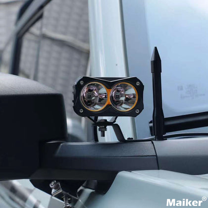 Maiker 2 นิ้ว 30W Spotlight สำหรับรถจี๊ป Wrangle JKJL อุปกรณ์เสริม