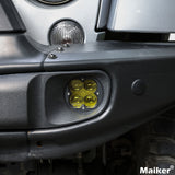 Maiker 3 นิ้ว 20W ไฟตัดหมอกสำหรับรถจี๊ป Wrangler JKJL อุปกรณ์เสริม