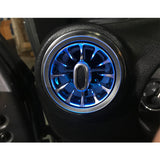 Maiker LED แสงบรรยากาศ Air Vent LED Ambient Light สำหรับ JEEP Wrangler JK 11-18