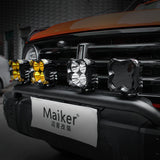 Maiker 5 นิ้ว 48W Spotlight สำหรับรถจี๊ป Wrangler JKJL/Gladiator JT อุปกรณ์เสริม