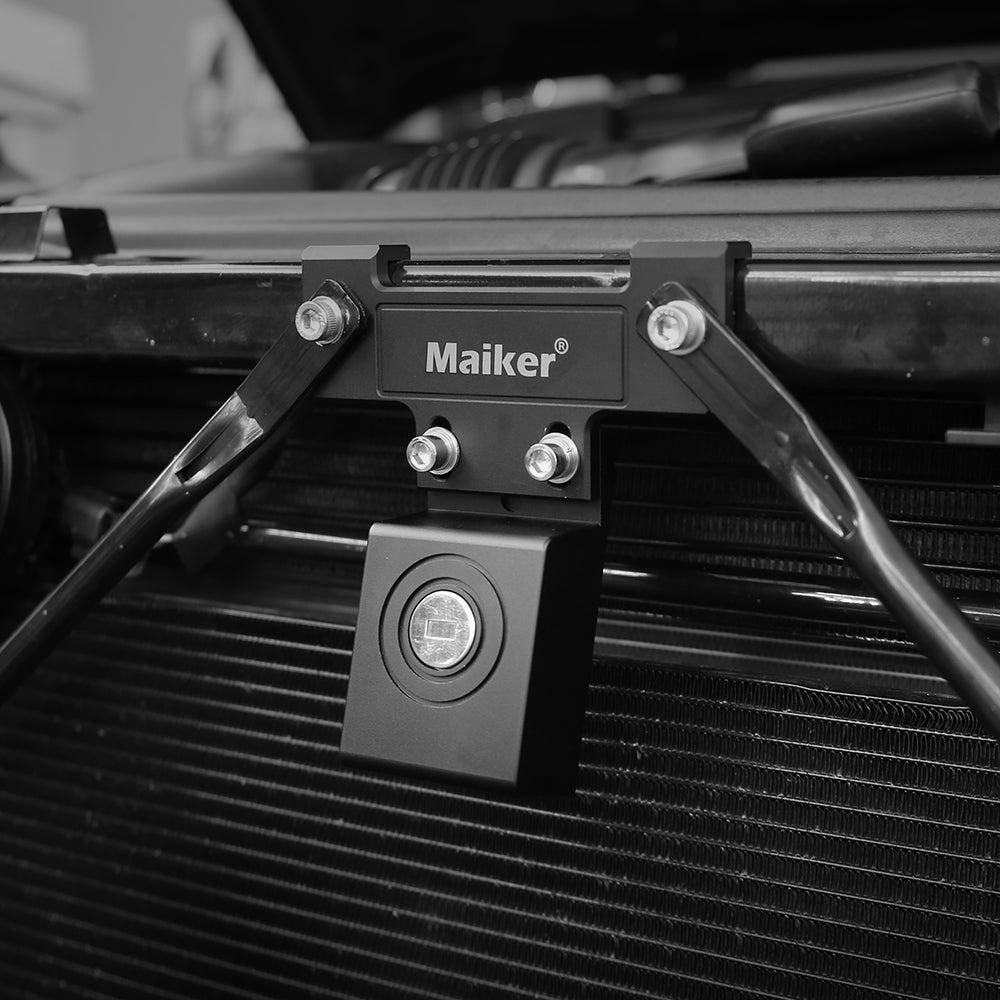 Maike ล็อคฝากระโปรงรักษาความปลอดภัยแบบซ่อนอัตโนมัติสำหรับอุปกรณ์เสริม Jeep wrangler JL 18+