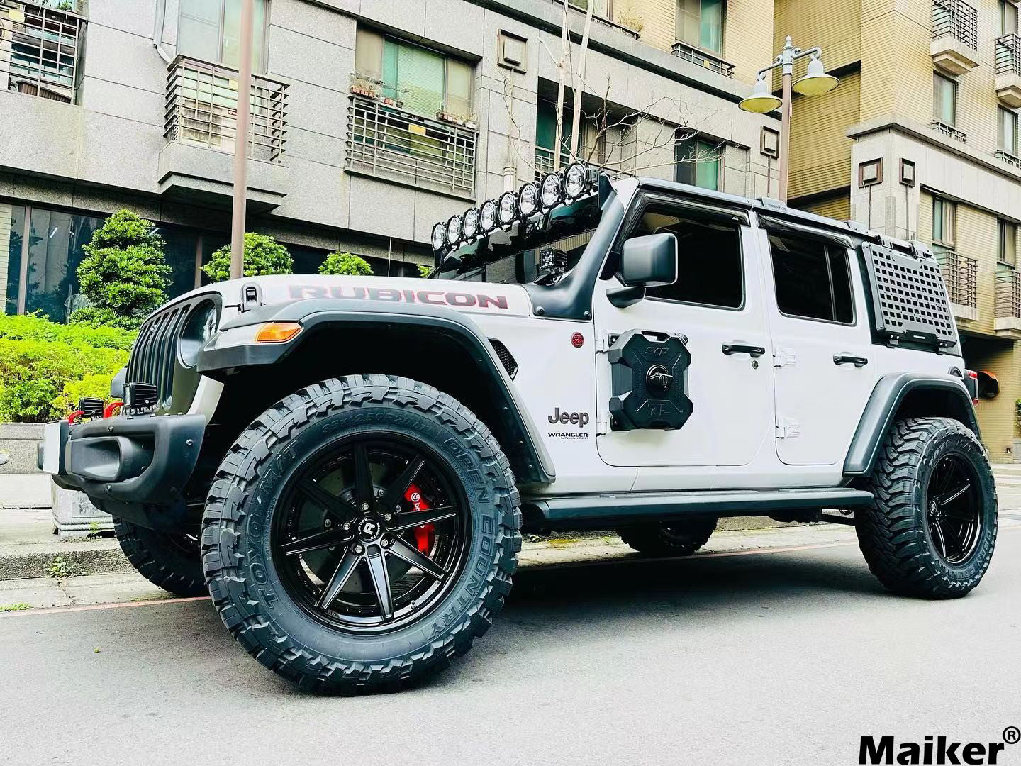Maiker มัลติฟังก์ชั่นซ้ายและขวาแผงขยายสำหรับ JEEP Wrangler JL