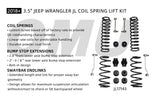 2.5/3.5 Inch  Coil Spring  Lift  Kits  For Jeep Wrangler  JK /JL
