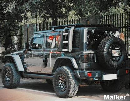 WS Roof Rack and Side Ladder for Jeep Wrangler JK/JL From Maiker