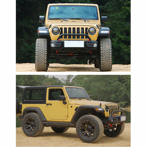 JL style Fender Flares For Jeep Wrangler JK  2007-2018 Accessories Off Road Parts Maiker