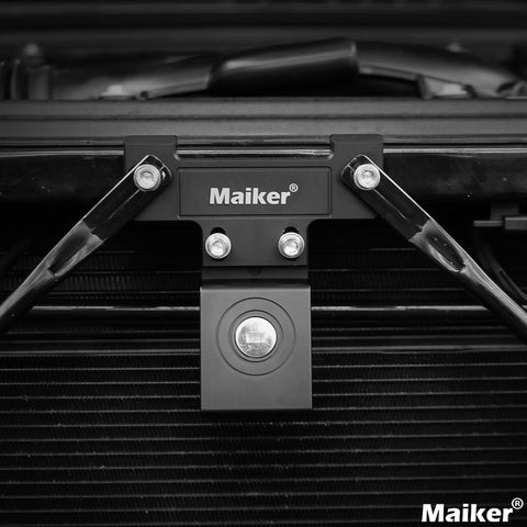 Maike ล็อคฝากระโปรงรักษาความปลอดภัยแบบซ่อนอัตโนมัติสำหรับอุปกรณ์เสริม Jeep wrangler JL 18+