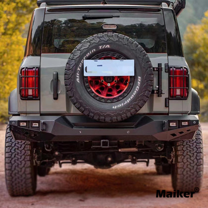 Maiker Rear Bumper With Base&Light For Tank 300 Accessories
