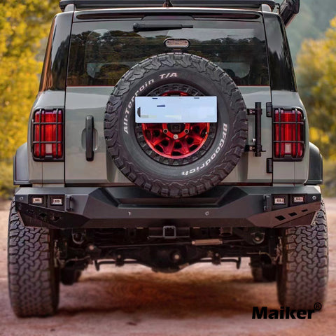 Maiker Steel/Aluminum Rear Bumper For Suzuki Jimny JB64/JB74