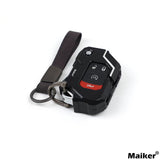 Maiker Aluminum Alloy Key Cover For Jeep Wrangler JL Accessories