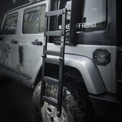 Maiker WS Aluminum Side Ladder For Jeep wrangler JKJL