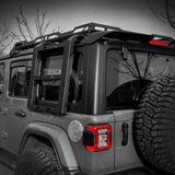 Maiker กระเป๋าหลังคา Carrier แร็คหลังคาสำหรับ JEEP Wrangler JK/JL