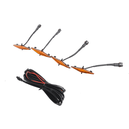 4x4 Off road front grille light for 4 runner accessories auto parts yellow turning light