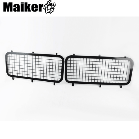 4x4 Steel Rear Window Grille For Land Rover Defender Mesh Grille