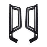 Maiker Aluminum A-pillar Grab Handles With Mobile Phone Holder For Jeep Wrangler JK