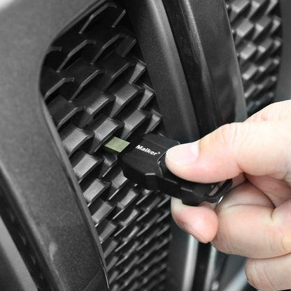 Maike ล็อคฝากระโปรงรักษาความปลอดภัยแบบซ่อนอัตโนมัติสำหรับอุปกรณ์เสริม Jeep wrangler JL 18+