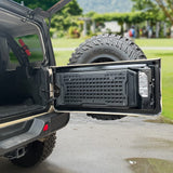 Maiker Tailgate Tactical Panel with 3 Moll Pouch/for Jeep Wrangler JKJL Accessories