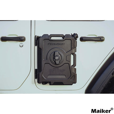 Maiker 7/9L Door Tank With Aluminum Bracket For Jeep Wrangler JKJL Accessories