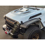 Maiker Steel Sandstorm Replacement Hood For Jeep Wrangler JK JL JT