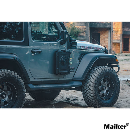 Maiker 7/9L Door Tank With Aluminum Bracket For Jeep Wrangler JKJL Accessories