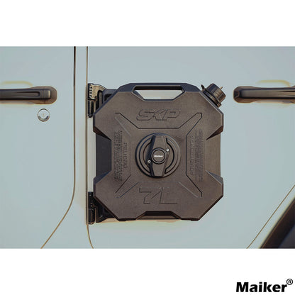 Maiker 7/9L Door Tank With Aluminum Bracket For Jeep Wrangler JKJL Accessories