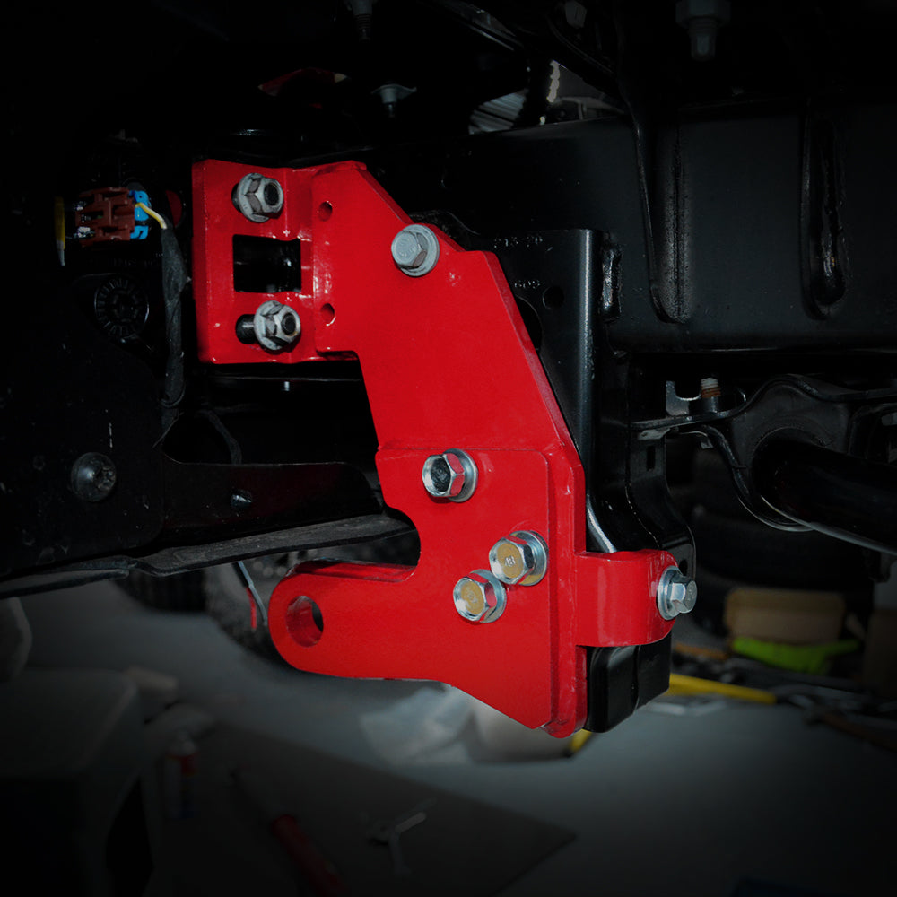 Maiker Reinforced Front Bumper Red Tow Hook For Jeep wragngler JL JT