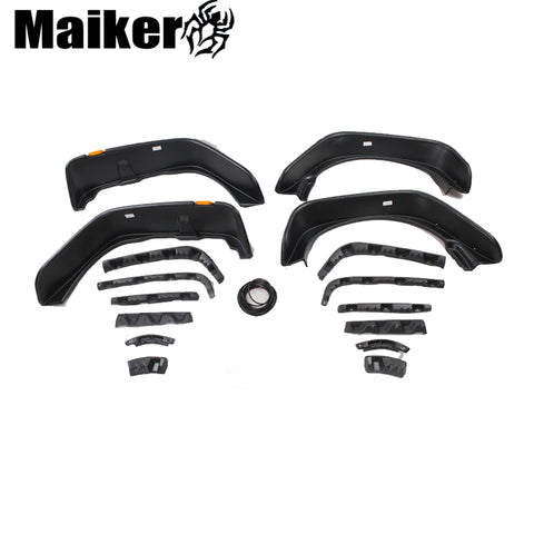 Fender Flare อะไหล่รถยนต์ Mud Guard สำหรับ Jeep Wrangler Jk 07 + อุปกรณ์เสริมจาก Maiker 