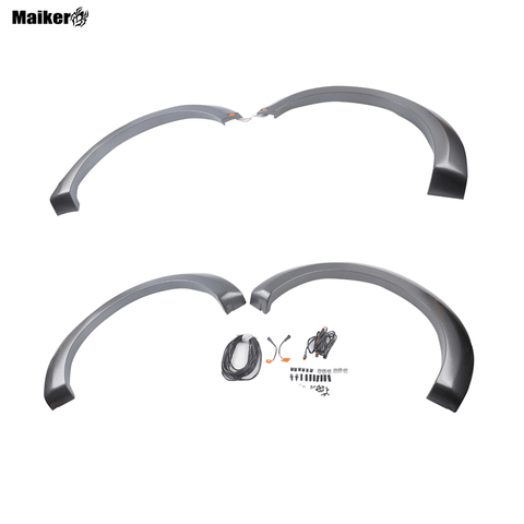 Fender flare with light for F150 15-17 accessories 4x4 car parts wheel eyebrow for F150