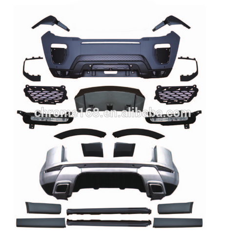 Maiker Suv Body Kits For Land Rover Evoque 2010 Up 2016 Full Body Parts With Pp Material