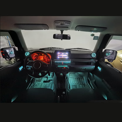 Maiker LEDアトモスフィアライト エアベント スズキ ジムニー JB64 JB74 アクセサリー
