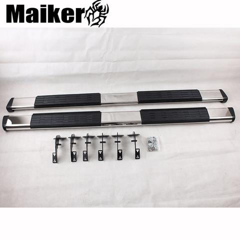 Stainless steel side step bar running boards for Dodge Ram 1500 accessories nerf bar for Ram