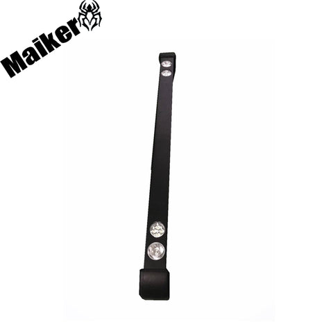 Steel Front Bumper With Light For Land Rover Defender Accessories Hot Selling Bumper From Maiker