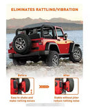 Maiker อลูมิเนียม Tailgate Stopper Limiter ป้องกันเสียงรบกวนผิดปกติลดการจมสำหรับ JEEP Wrangler JKJL