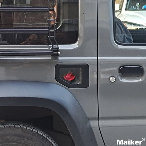 Maiker ฝาครอบถังแก๊สแบบใสสำหรับ Suzuki Jimny JB74 อุปกรณ์เสริม